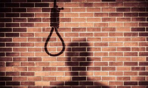 Man in Hyderabad commits suicide due to harassment by private bank for loan repayment.