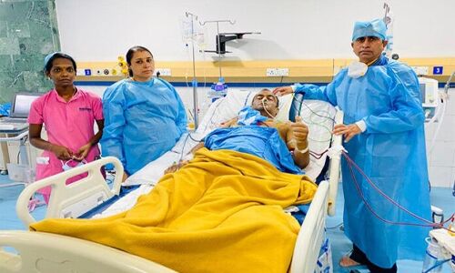 Marfan Syndrome patient undergoes life-saving Bentall procedure at Kamineni hospitals with successful outcome.