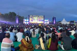 Massive Crowds Gather at IPL Fan Parks Across the Nation to Catch the Action