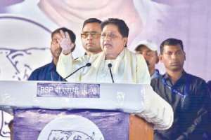 Mayawati declares RS Praveen Kumar as BSP’s Telangana CM nominee in Hyderabad