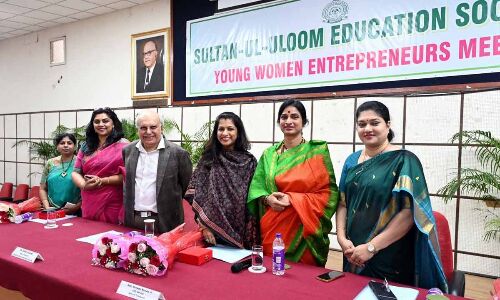 Meeting of Young Women Entrepreneurs held in Hyderabad