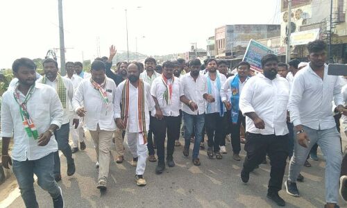 MLA Gadari Kishore: All parties demand his arrest in Suryapet