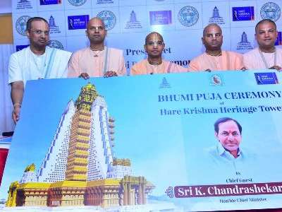 On May 8, Bhumi Puja to be held for Hare Krishna Heritage Tower in Hyderabad