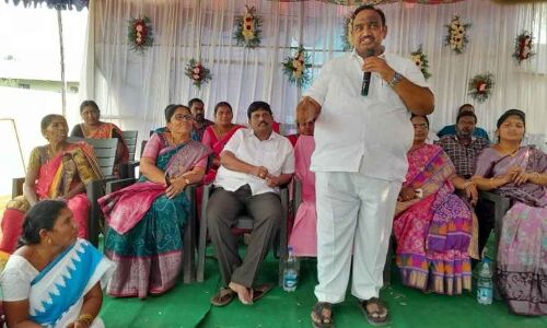 Panchayat Building Inaugurated by MLA Voditala Satish Kumar in Karimnagar