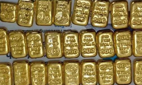 Passenger at RGI Airport in Hyderabad caught with gold worth Rs 1.81cr