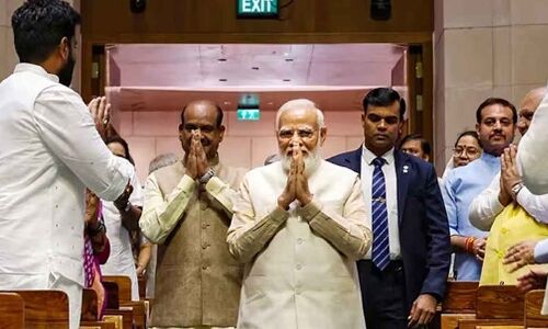 PM Narendra Modi expresses humility and gratitude in New Delhi