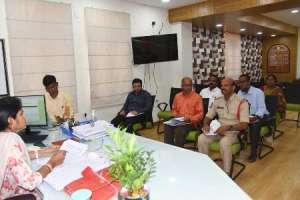 Public urged by Collector Valluri Kranti to take part in CM Cup-2023 sports in Gadwal.