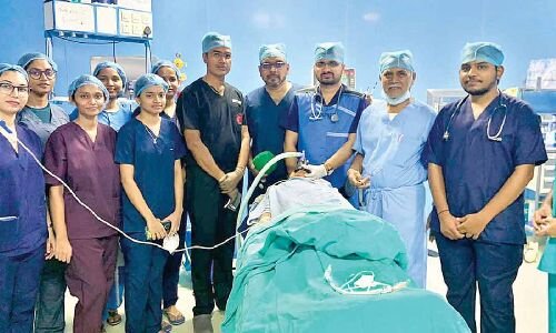 Rare Lung Surgery Conducted by SVS Team of Doctors in Mahabubnagar