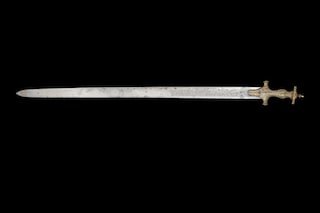 Reportedly, Tipu Sultan's Bedchamber Sword was auctioned off in London for ₹140 Crore.