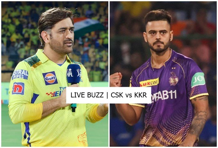 Rinku and Rana Paint Chepauk Purple & Gold in IPL 2023: CSK vs KKR - Live Updates