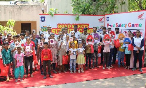 Road safety summer camp launched by Additional CP in Hyderabad