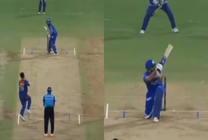 Rohit Responds to 'Kohli-Kohli' Chants; Hits Naveen for a Six - Watch