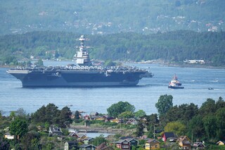 Russia Upset as USS Gerald R Ford, Largest Warship in the World, Docks in Oslo