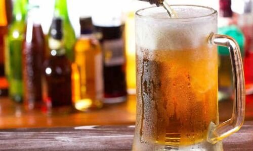 Sales of beer in Hyderabad decline during summer season.