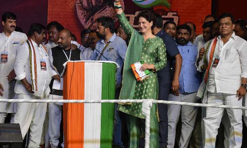 Soon, Priyanka Gandhi to visit Telangana