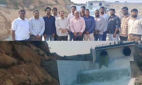 Successful trial run conducted at Malkapeta Reservoir in Sircilla