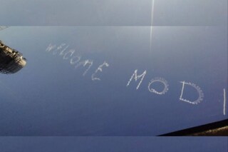 Sydney Prepares for Mega Diaspora Event as Plane Writes ‘Welcome Modi’ in Clear Blue Sky