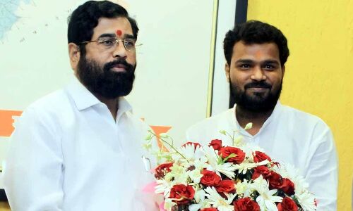 Telangana expansion in Shiv Sena is being targeted by Maharashtra CM.