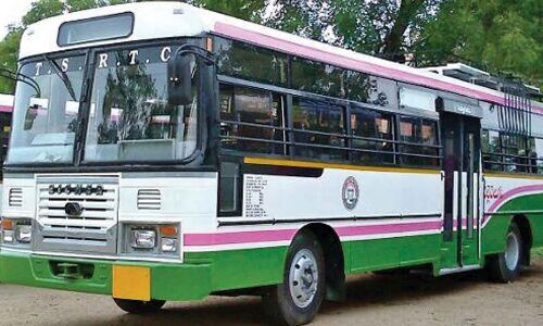 Telangana State Road Transport Corporation Employs Village Bus Officers throughout the State in Hyderabad