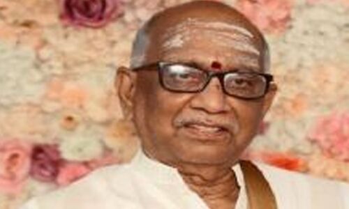 The demise of retired IAS officer M V S Prasad.