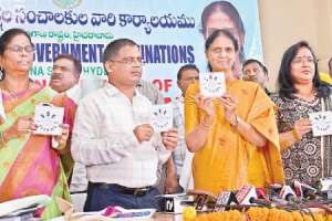 The highest pass percentage for Secondary School Certificate achieved by Nirmal district in Hyderabad