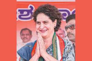 Today, Congress’ ‘Youth Declaration’ to be released by Priyanka Gandhi in Hyderabad.