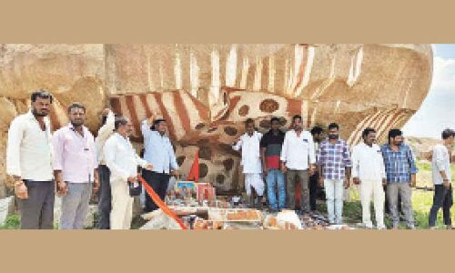 Tribal Chaudamma Yadi temple demolition triggers BJP’s outrage in Rangareddy