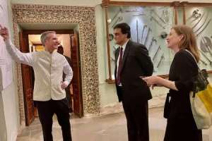 US Ambassador to India visits Old City’s Chowmahalla Palace in Hyderabad