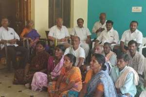 Villagers in Pebbair attend 100th Mann Ki Baat event