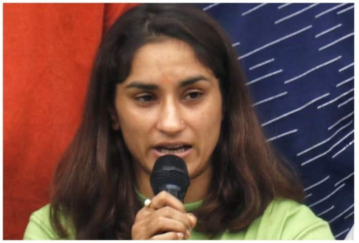 Vinesh Phogat Alleges Anurag Thakur Attempted to Conceal the Issue Amidst Protests.
