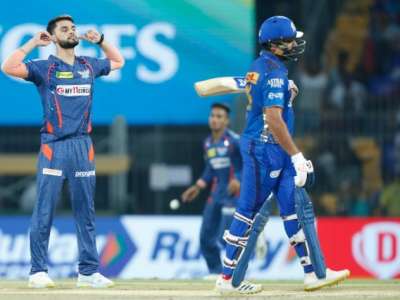 Viral Video: Naveen-Ul-Haq’s Distinctive Celebration on Taking Rohit Sharma’s Wicket in LSG vs MI Match