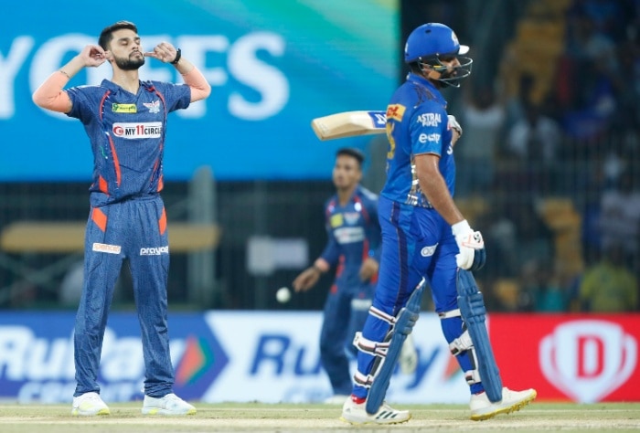 Viral Video: Naveen-Ul-Haq's Distinctive Celebration on Taking Rohit Sharma's Wicket in LSG vs MI Match