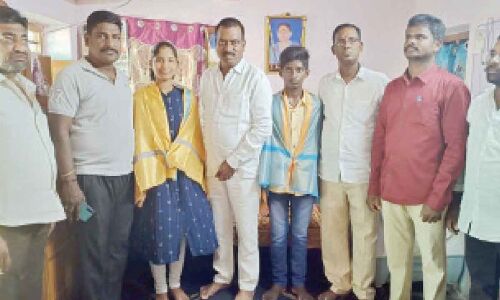 Wanaparthy’s Inter Exam Toppers are Honored