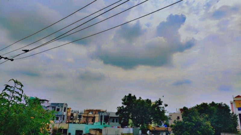 Thunderstorms are expected today in Hyderabad