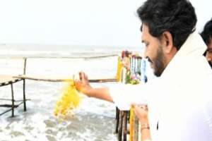 Work on Machilipatnam Port launched by Andhra CM Jagan Mohan Reddy