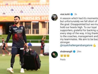You’ll Feel Delighted by Shubman Gill’s Response to Virat Kohli’s Appreciation Post for RCB
