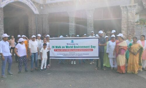 2K Walk organised by Institute of Genetics, OU in Hyderabad