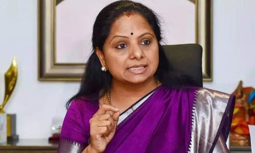 A Twitter Battle Unfolds in Hyderabad between Kavitha and Congress