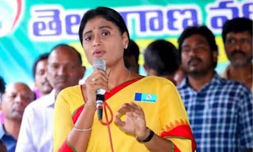 According to party sources, Sharmila in final talks with Congress