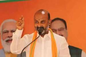 Bandi Sanjay reports that KCR will make a decision on 30 Congress candidates.