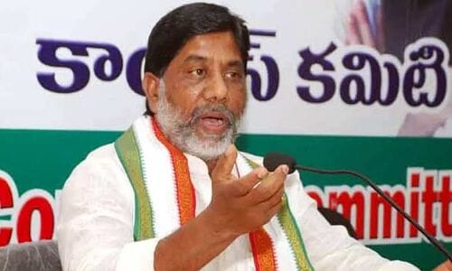 “Bhatti predicts downfall of BRS government; Congress to take over in Adilabad”