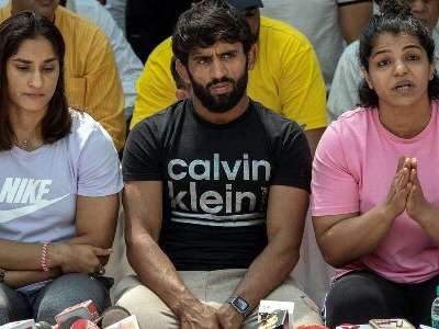 BJP MP from Haryana Extends Support for Vinesh Phogat, Sakshi Malik, and Bajrang Punia on Twitter Alongside Anil Vij