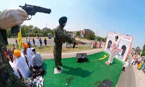 Canada criticized by Congress for ‘Indira assassination float’