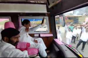 CM KCR | CM KCR heads to Solapur