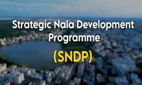 Delays in SNDP projects within GHMC area