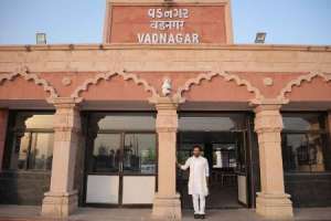 Facelift given to Vadnagar Railway Station