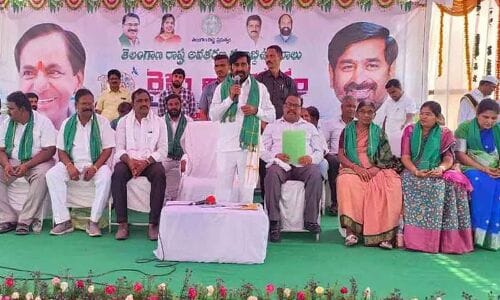 G Jagadish Reddy states that CM K Chandrasekhar Rao’s policies have increased the cultivated land in Suryapet.