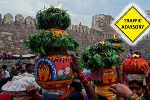 Golconda Bonalu celebrations in Hyderabad to cause traffic restrictions
