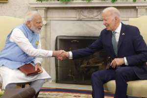 Guests at White House dinner entertained by Joe Biden and Modi