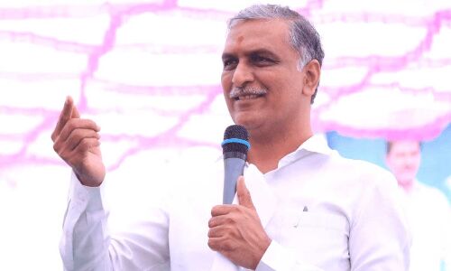 Harish asserts Hyderabad’s readiness to become a significant health hub.